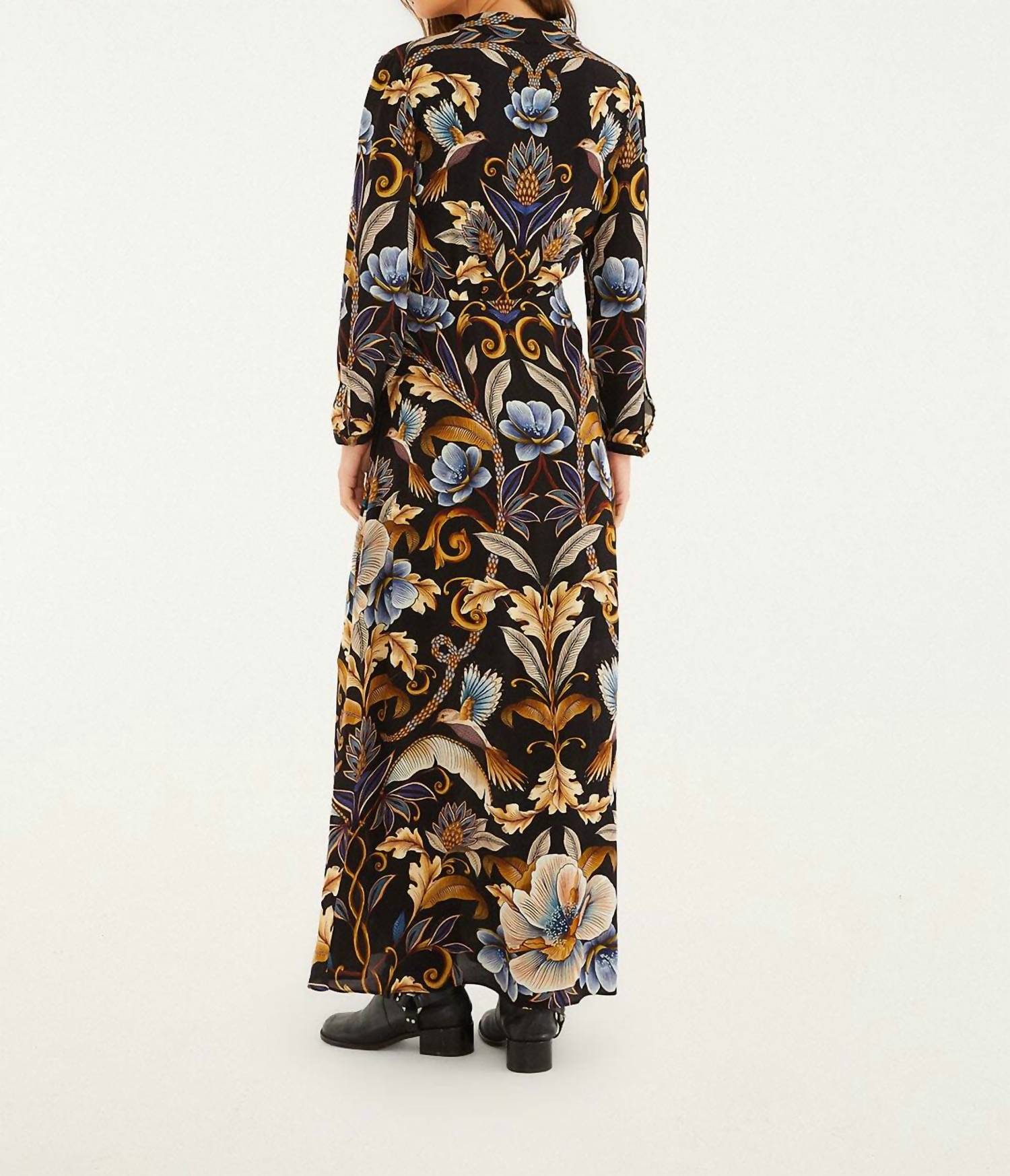 Farm Rio - Snake Garden Maxi Dress