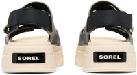 SOREL Women's Kinetic Sunchase Ankle Strap Sandal in black chalk - women's sandal - view 4