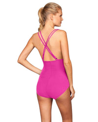La Blanca - Cross Back One Piece Swimsuit