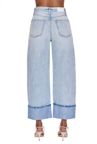 Pistola - Women's Ryder High Rise Cuffed Straight Jeans