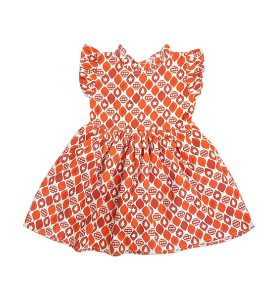 Tuktuk Designs - Girl's Ornaments Ruffle Dress