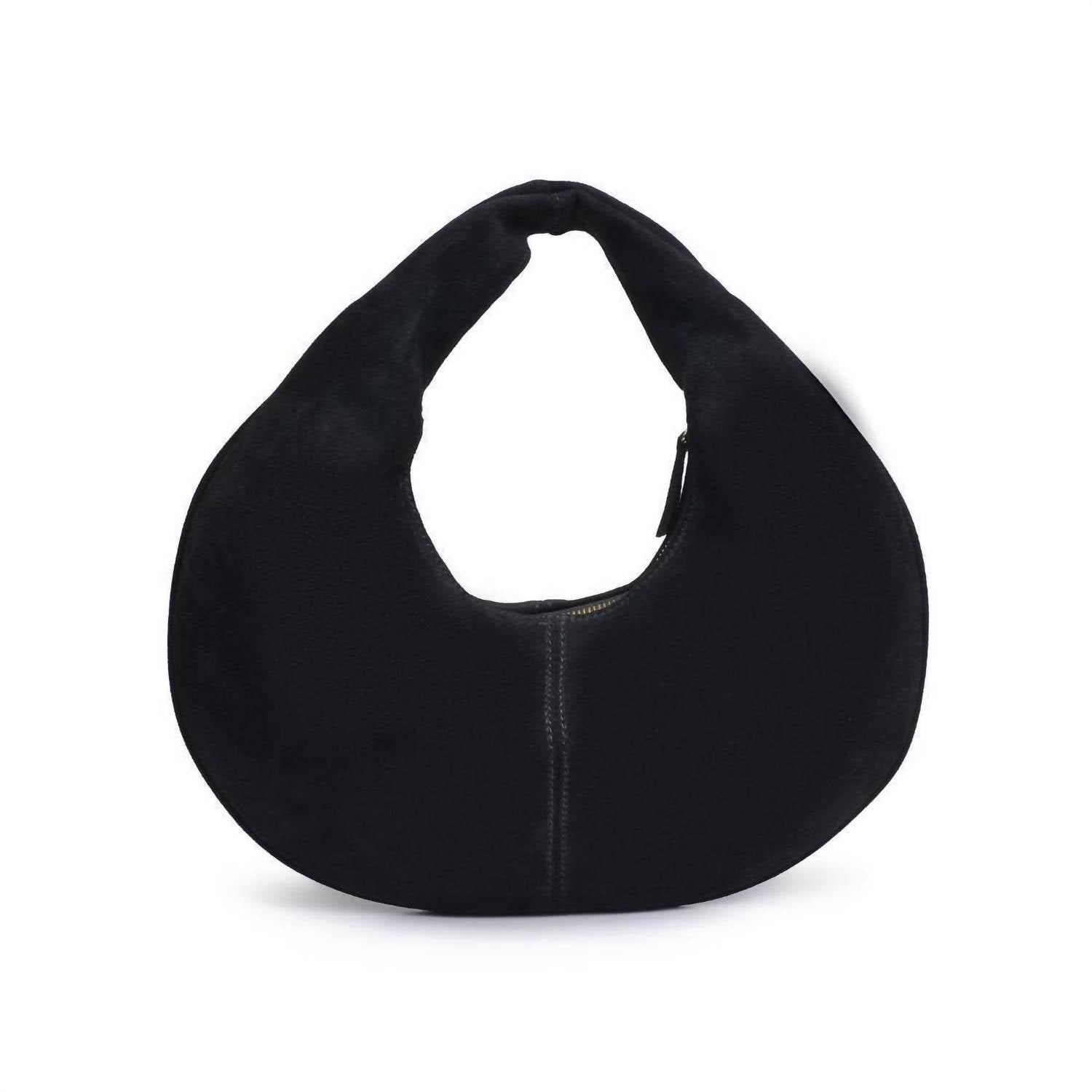 Moda Luxe - Women's Farrah Suede Hobo Bag