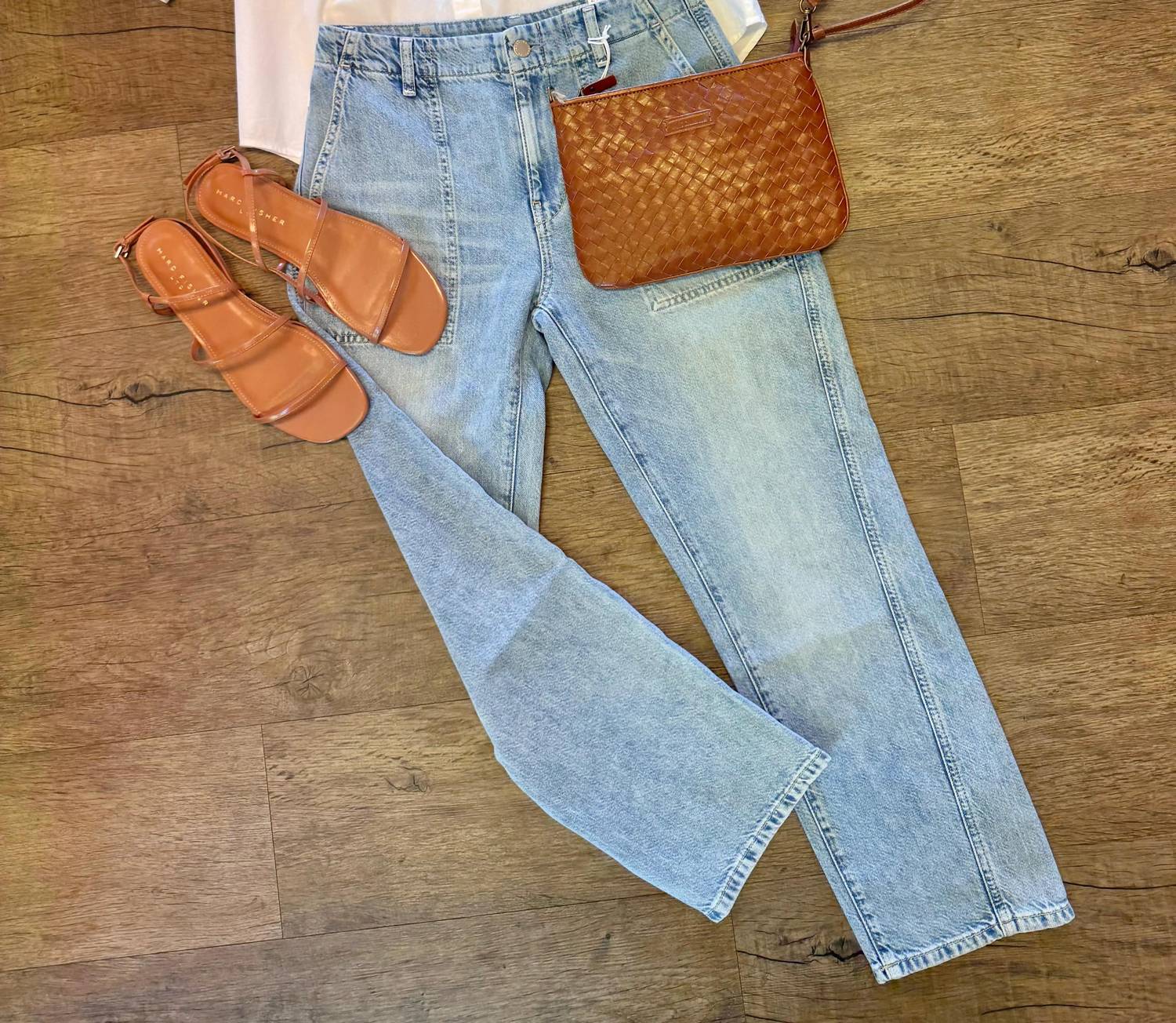 Ag Jeans - Analeigh Mid Rise Utility Jeans