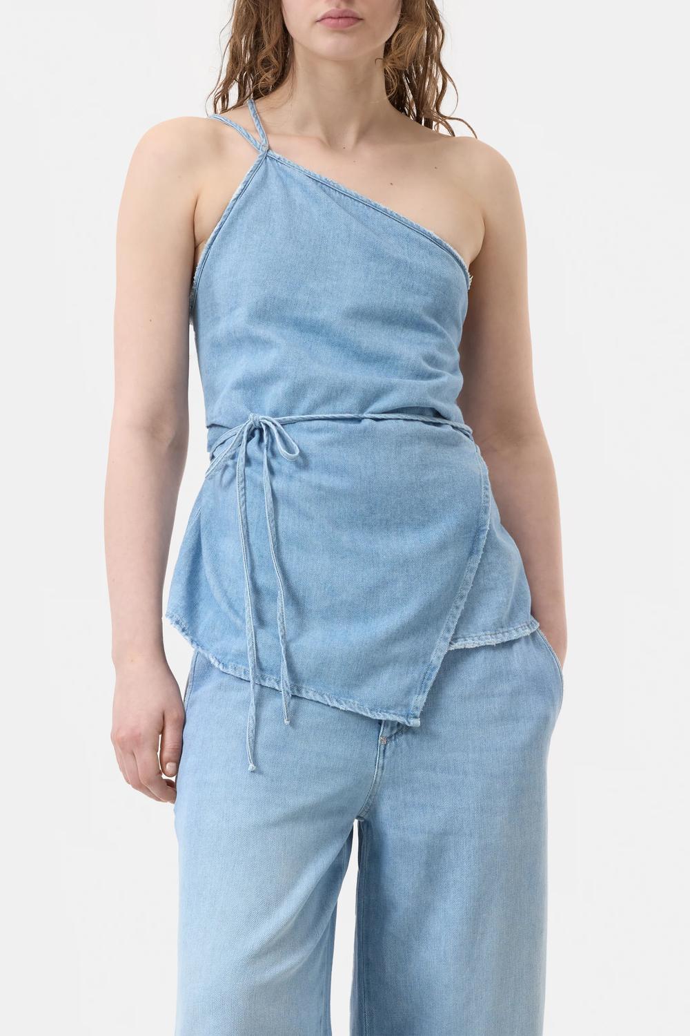 Closed - Denim Wrap Top