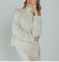 Brazeau Tricot - Chunky turtleneck Top