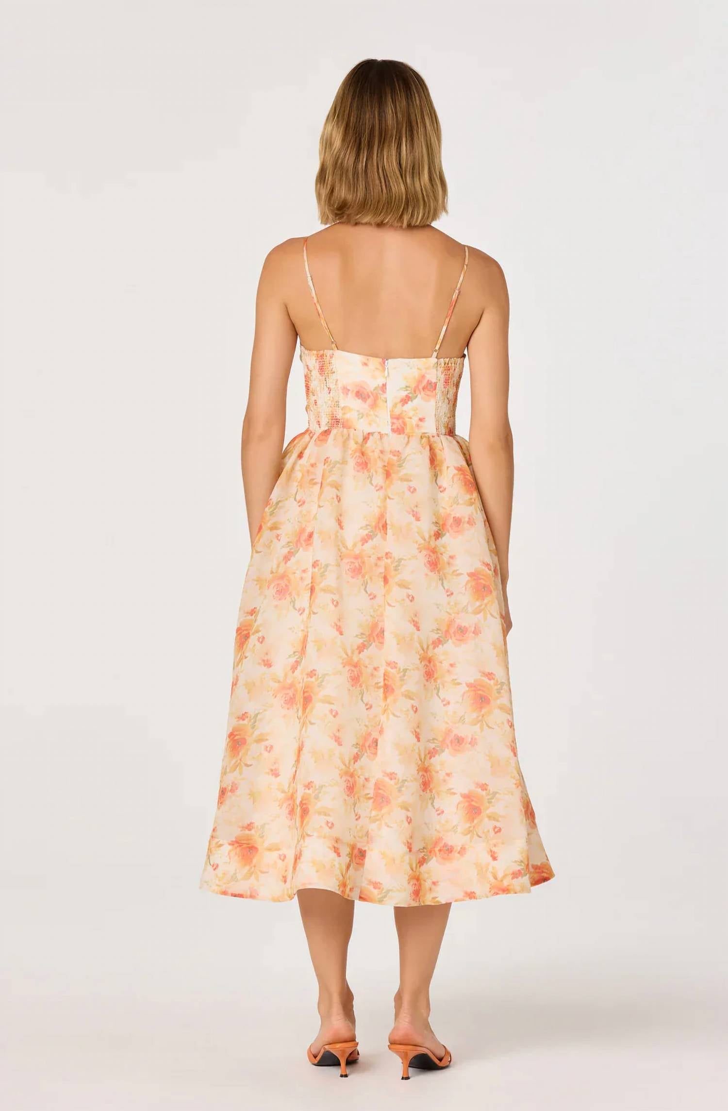 Astr - Janna Midi Dress