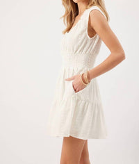 Kylie Paige - Crystal Scoop Mini Dress