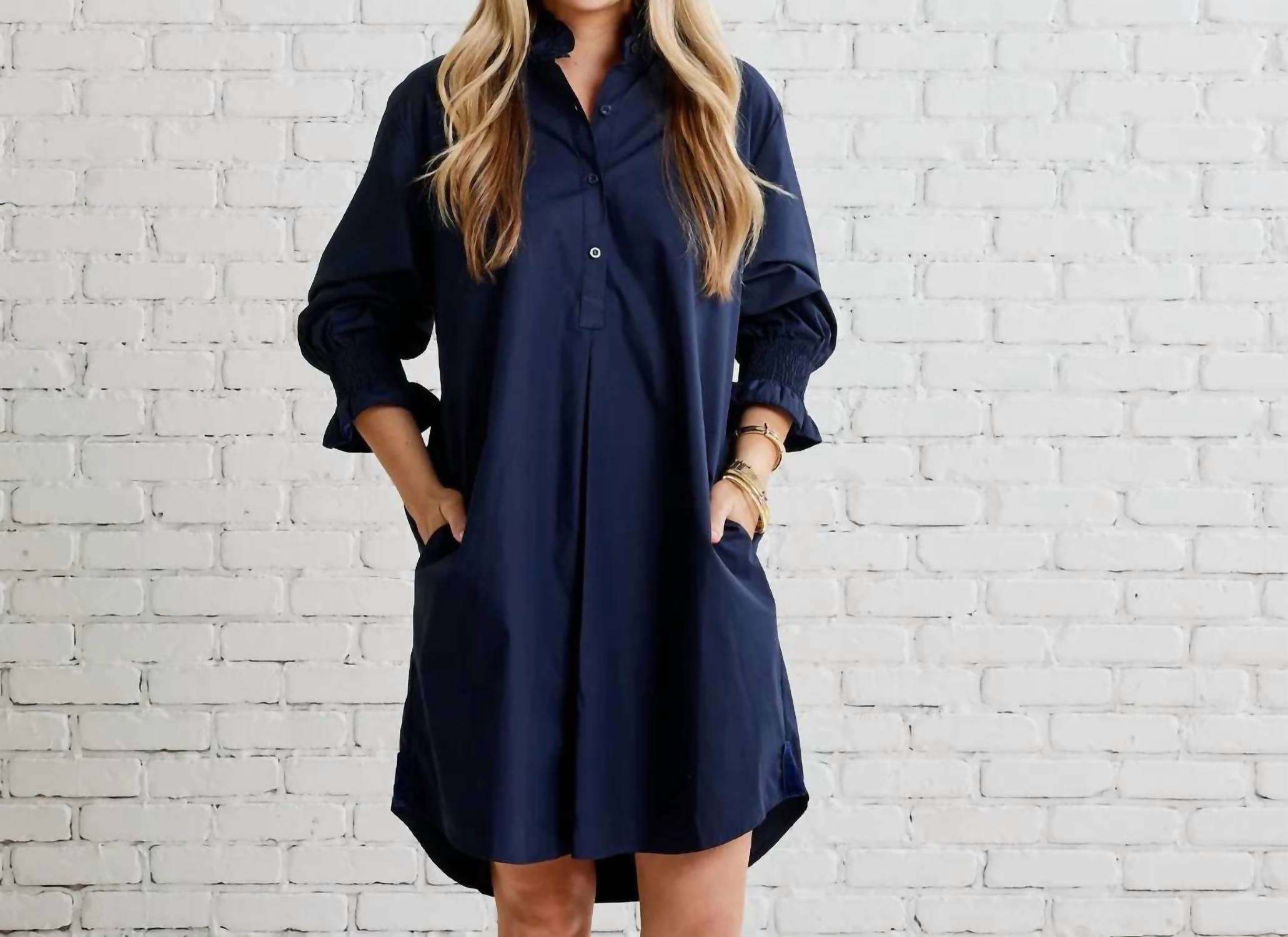 Caryn Lawn - Kimberly Dress With Velvet