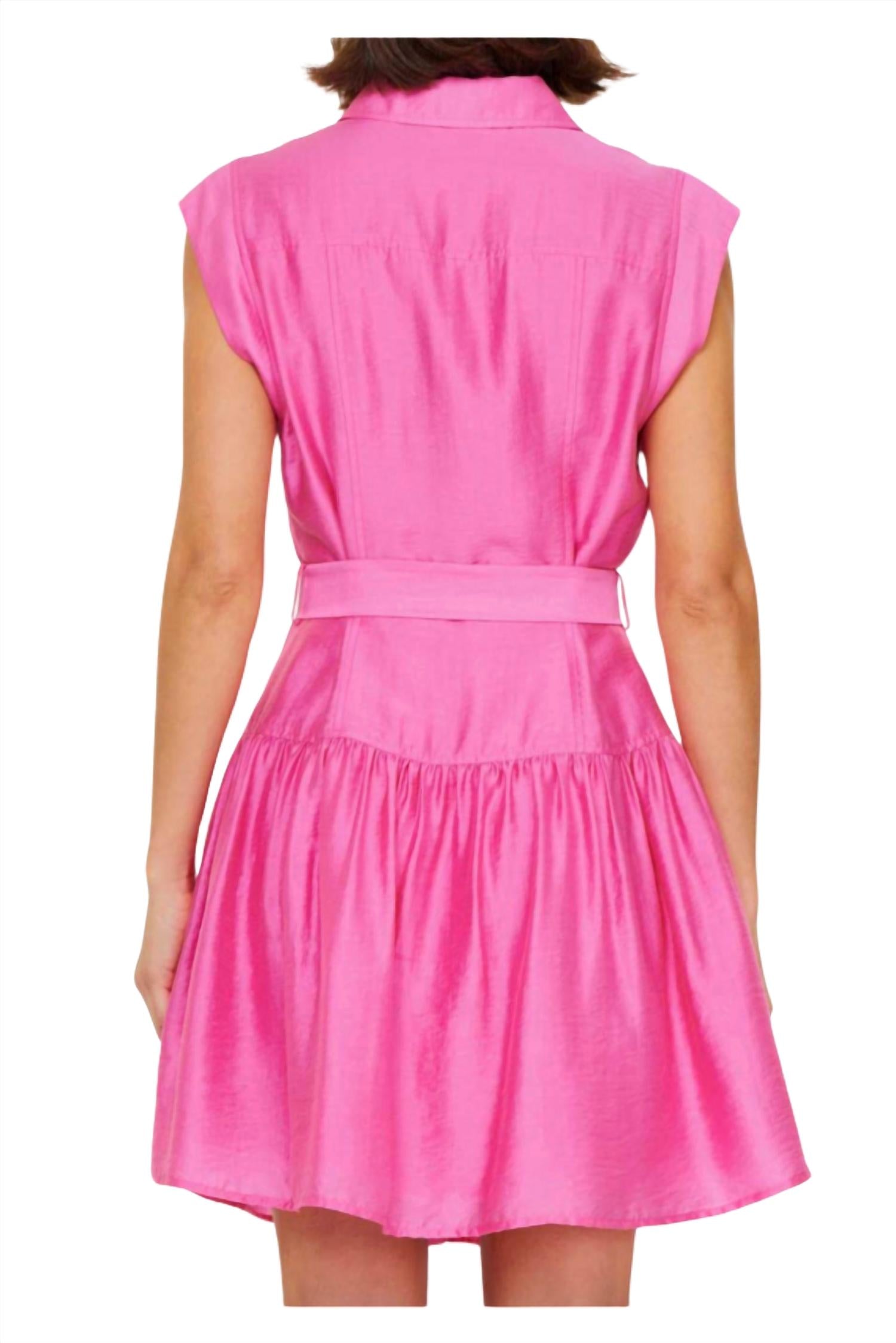 Current Air - Short Dress With Belt