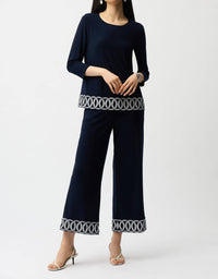Joseph Ribkoff - SILKY KNIT CULOTTE PANT