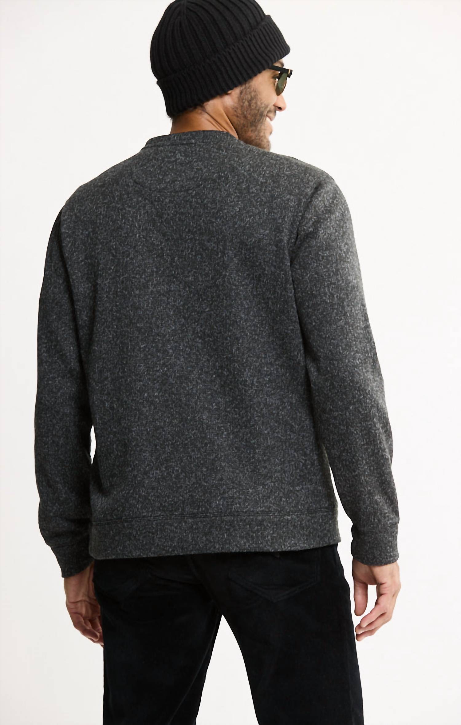 Jachs New York - Stretch Fleece Crewneck Sweater