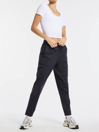Bandier - Rib Crop Short Sleeve