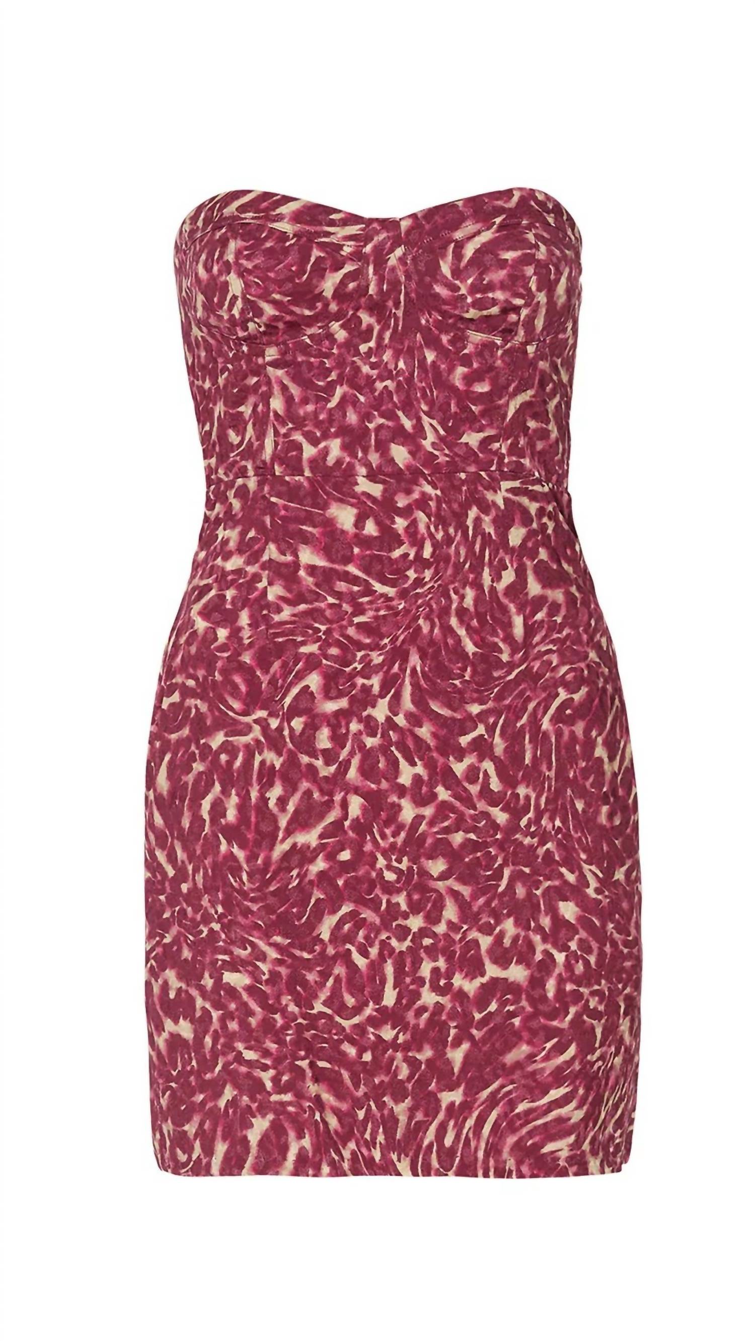 Misa Los Angeles - Kinsley Strapless Mini Dress