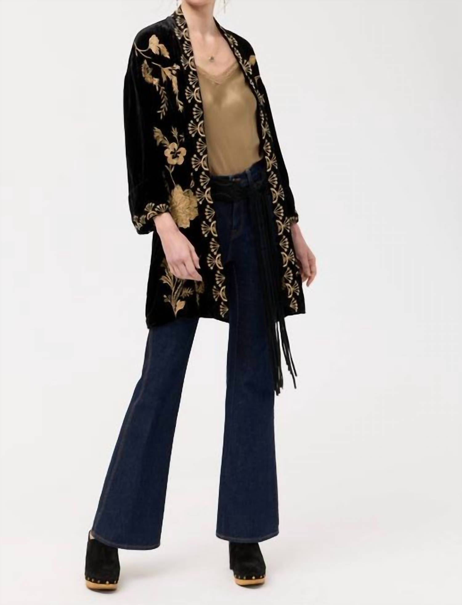 Johnny Was - LARA VELVET KIMONO