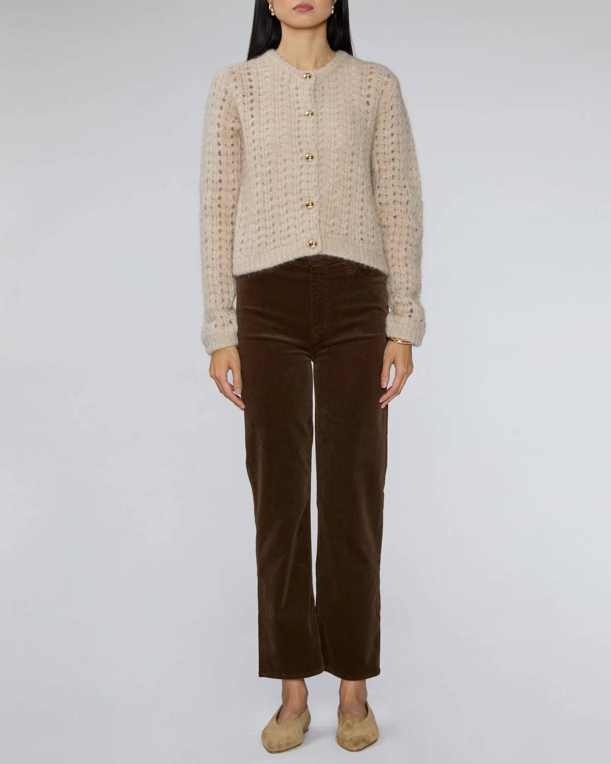 Frame - Le Sleek Straight Corduroy Pants