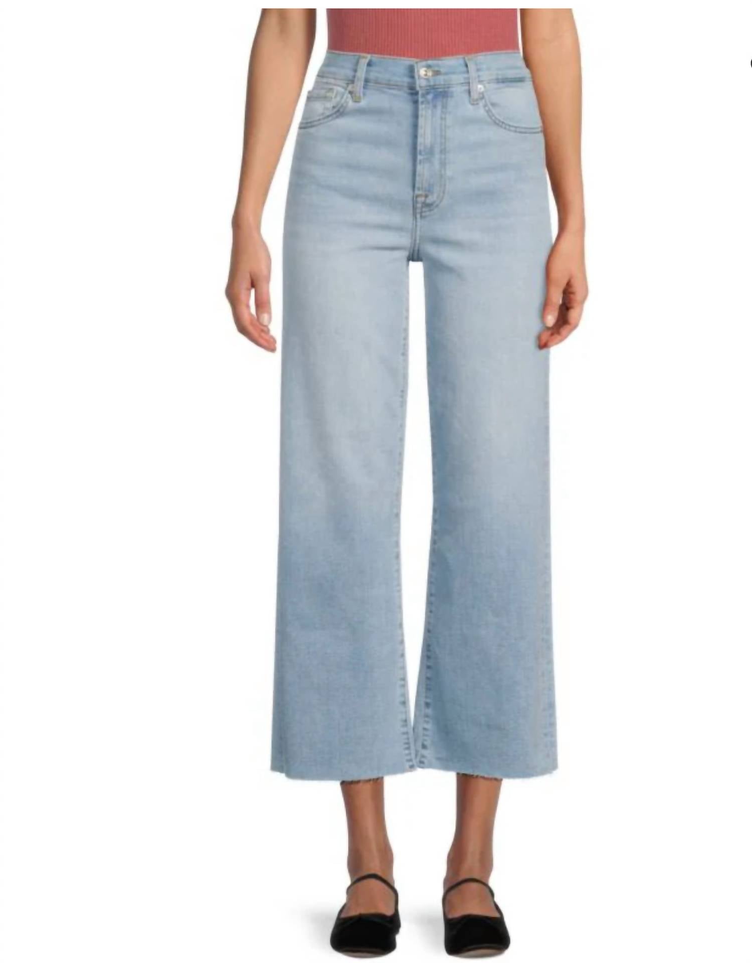 7 For All Mankind - Cropped Alexa Jeans