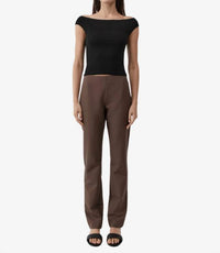 St. Agni - Silk Canvas 90s Minimal Pants