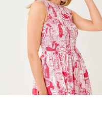 Lilly Pulitzer - Daisey Smocked Midi Dress