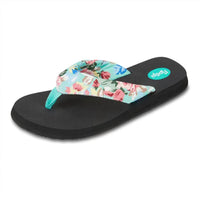 Floopi - Women's Isabella Yoga Mat Floral Flip Flop