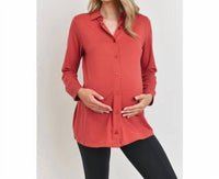 Hello Miz - Button Up Blouse