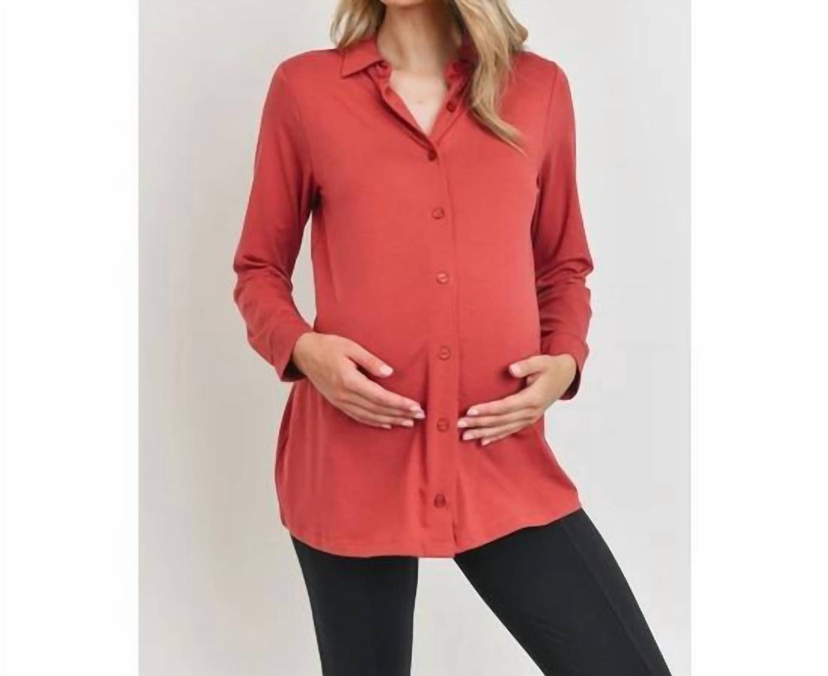 Hello Miz - Button Up Blouse
