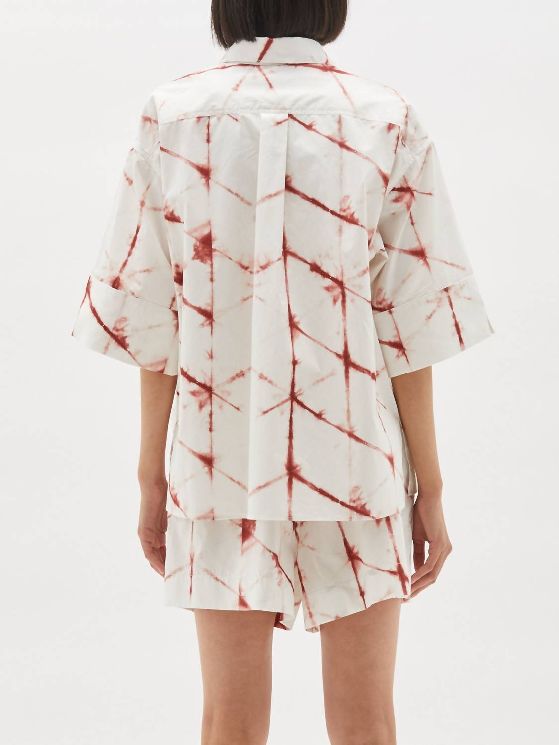 Bassike - Printed Boxy Short Sleeve Shirt