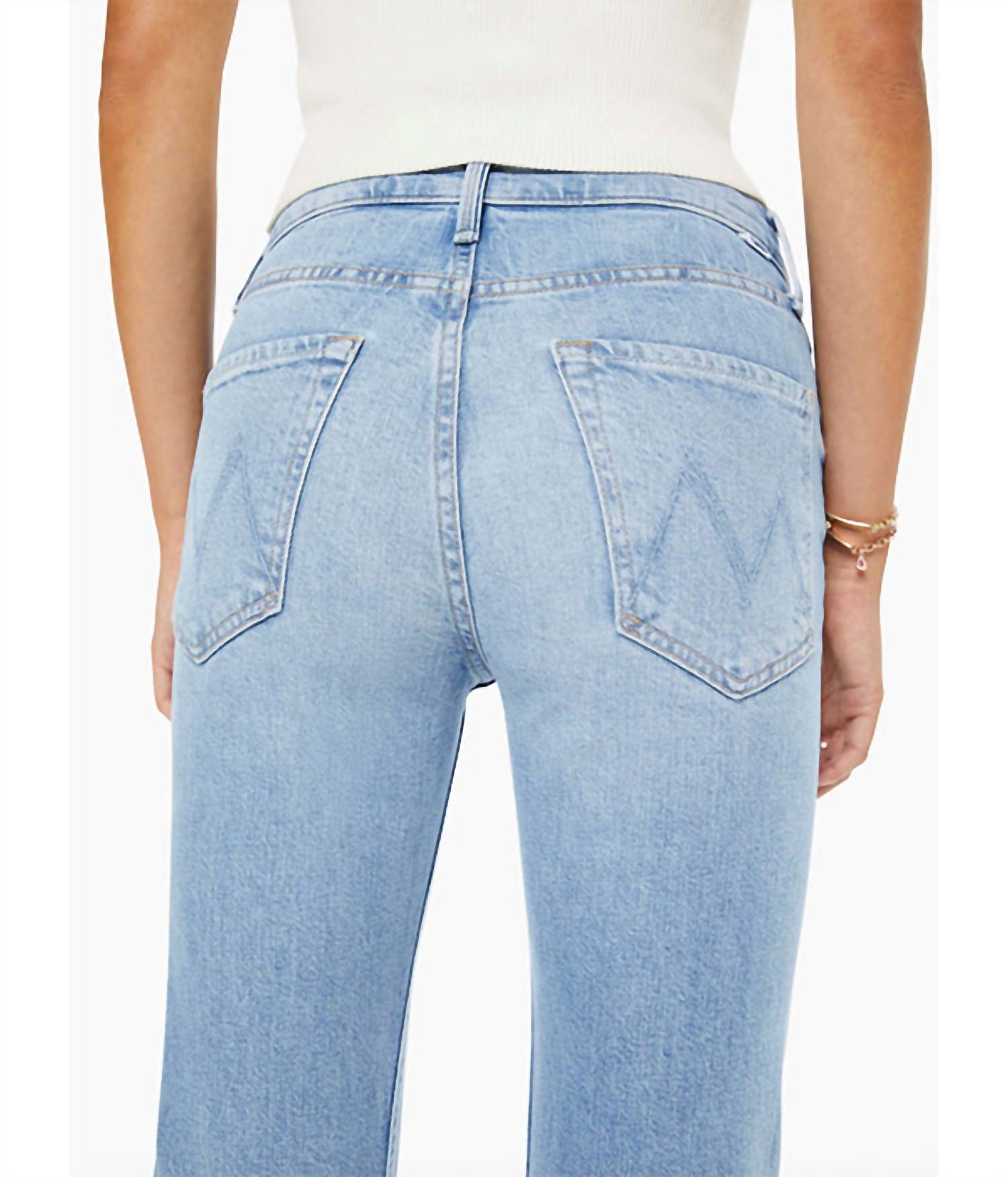 Mother - High Waisted Rider Hover Jean