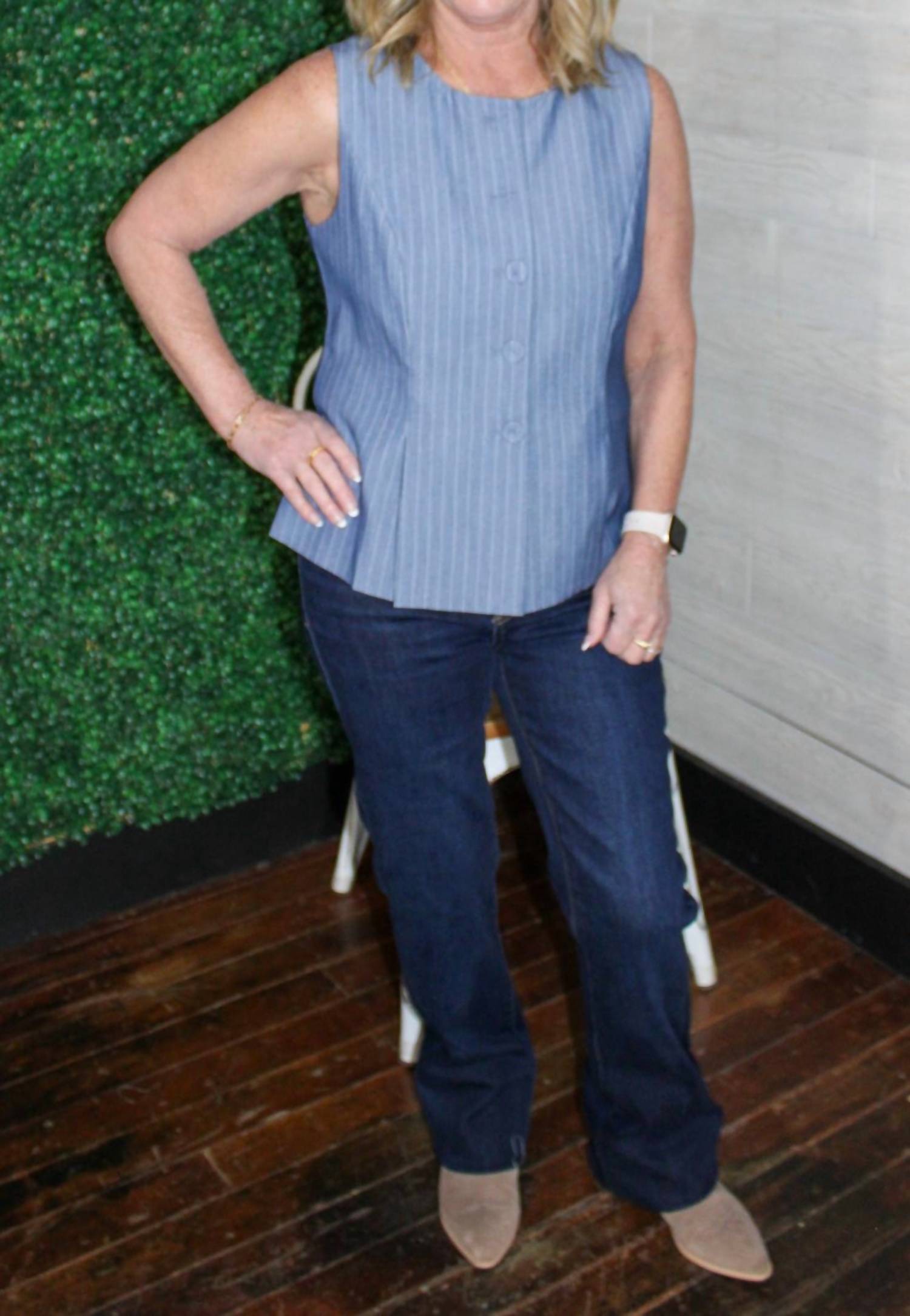 Skies Are Blue - Taylin Sleeveless Top