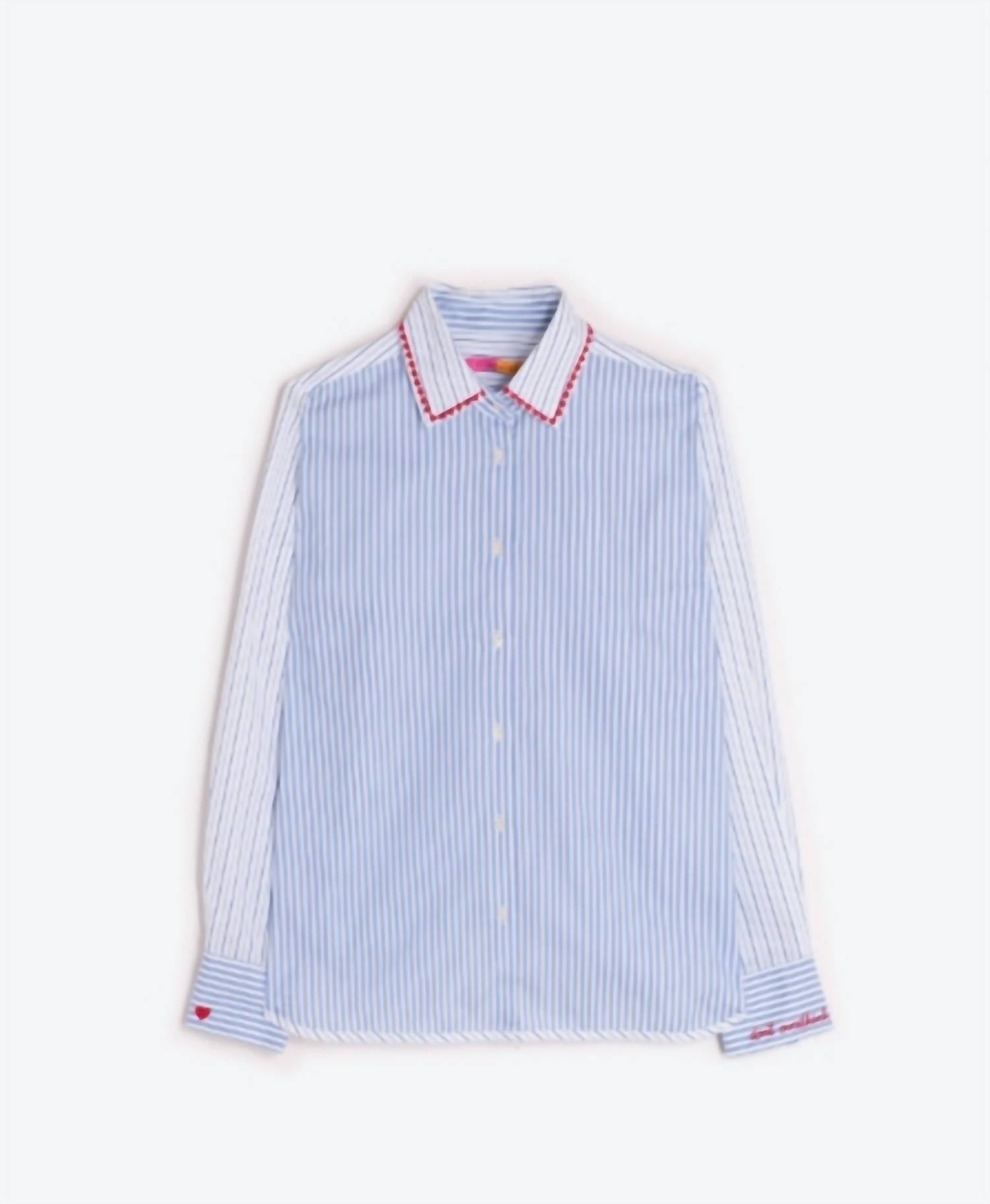 Vilagallo - Isa Embroidered Top