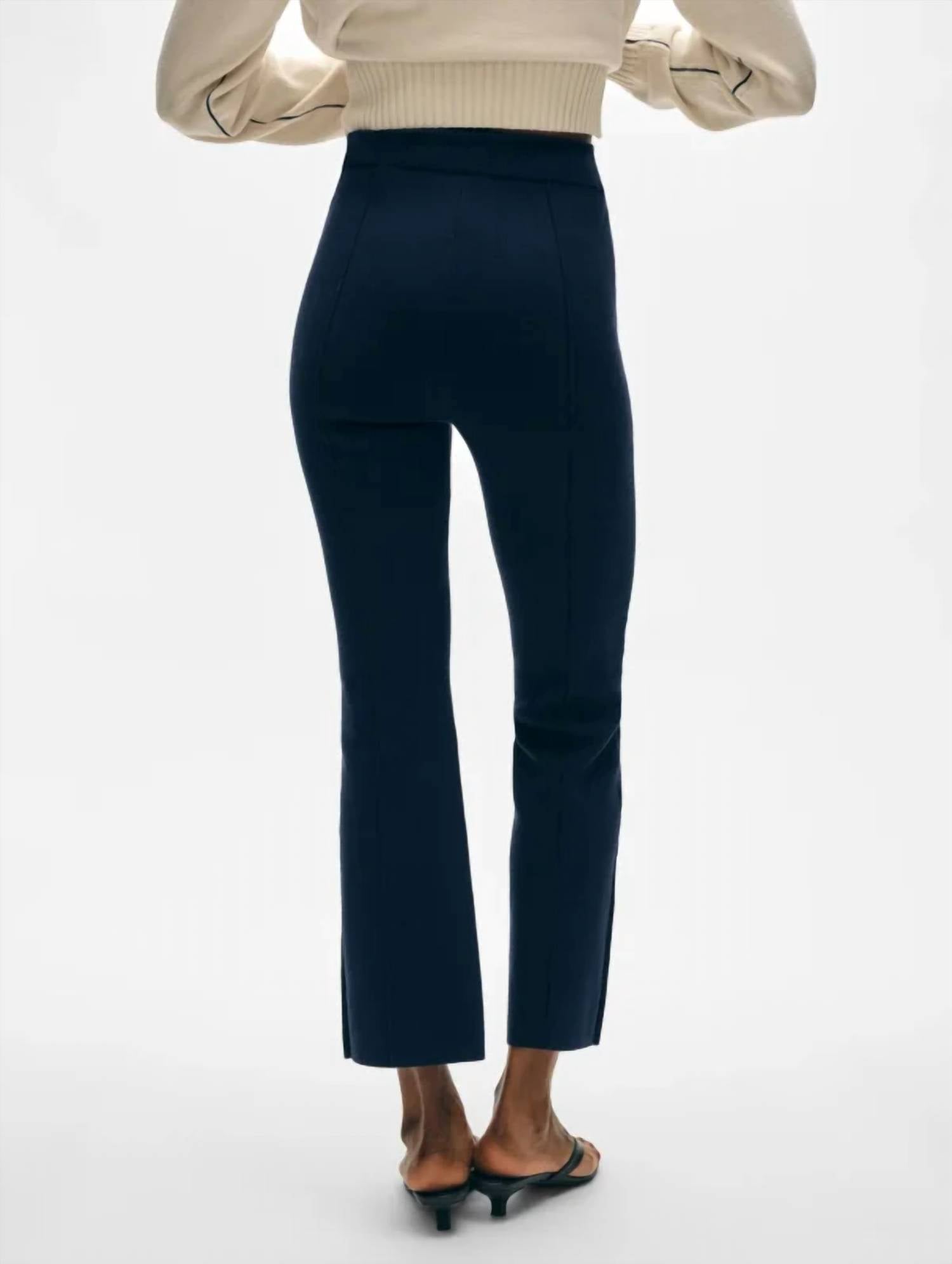 White + Warren - Superfine Organic Cotton Kick Flare Pant