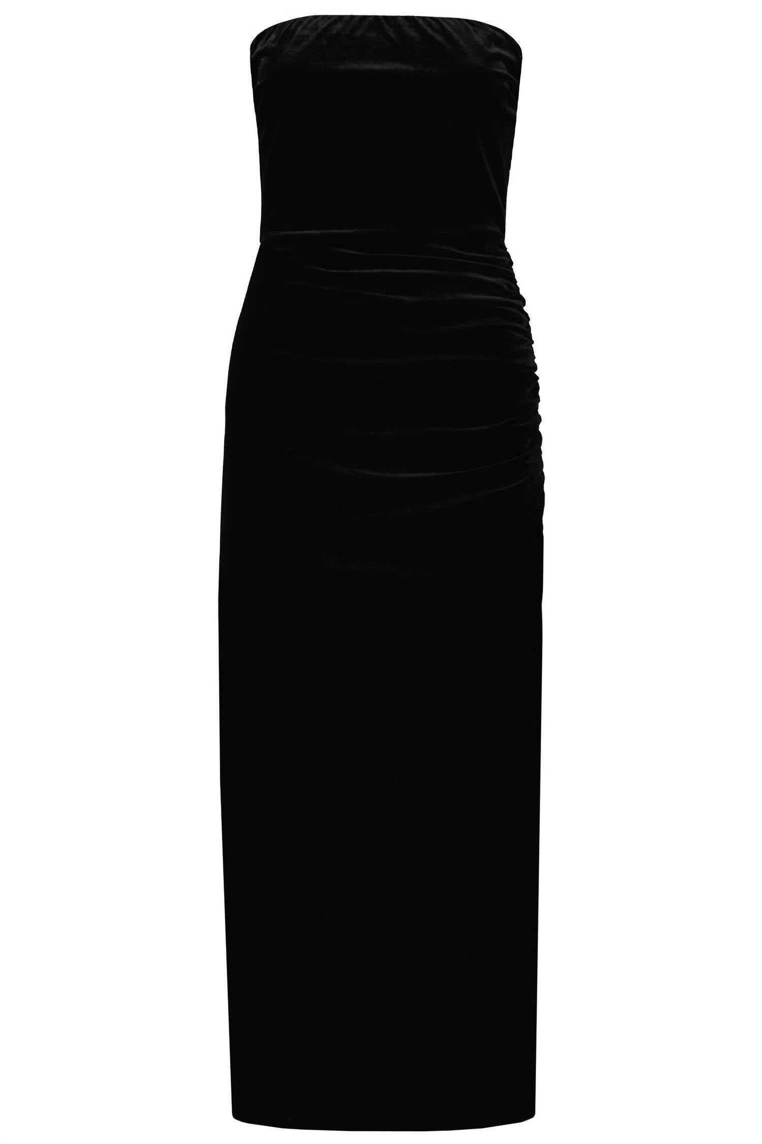 Bishop + Young - Luxe Velvet Icon Strapless Dress