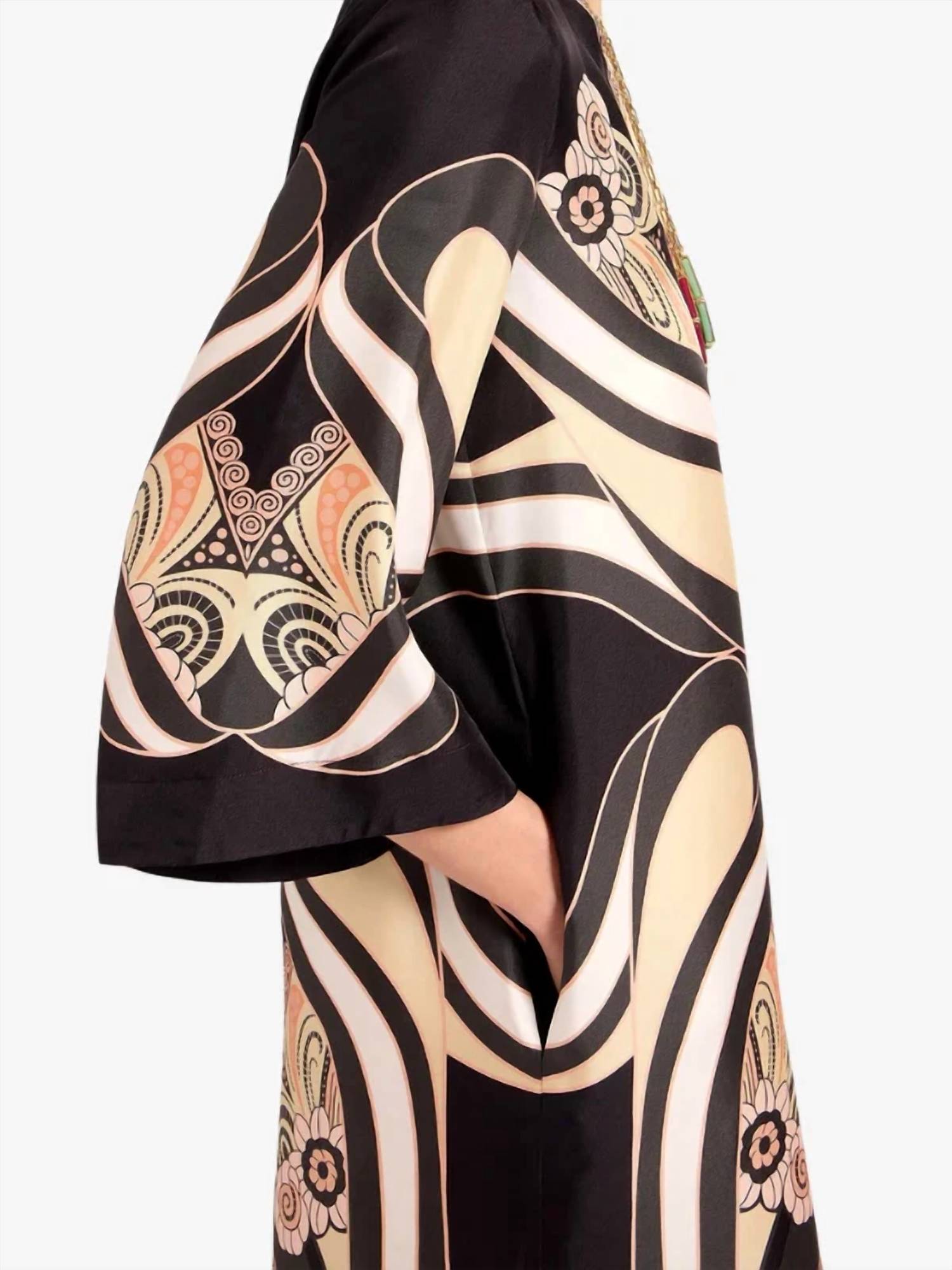 La Doublej - Women's Silk Twill Kaftan Dress