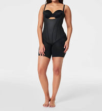 Spanx - Spanxsculpt™ Totalcontour Open-bust Mid-thigh Bodysuit