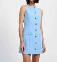 French Connection - Azra Twill Square Neck Dress