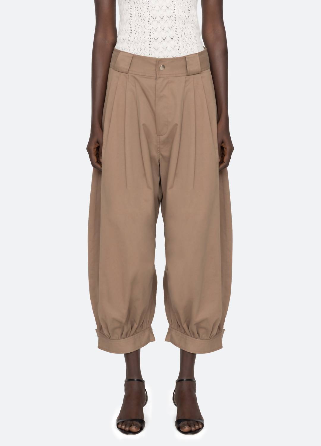 Sea - Lois Twill Cropped Pants