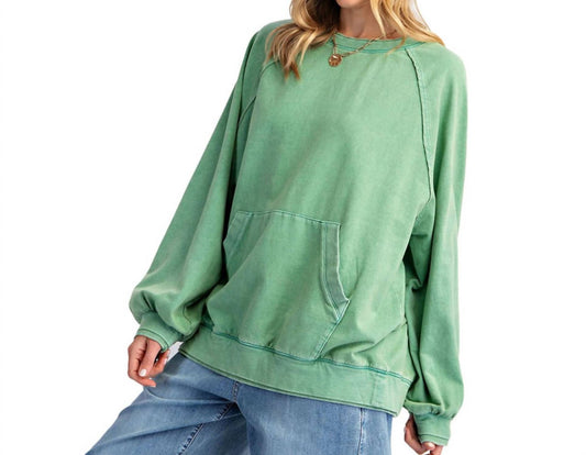 Easel - Kangaroo Pocket Terry Pullover