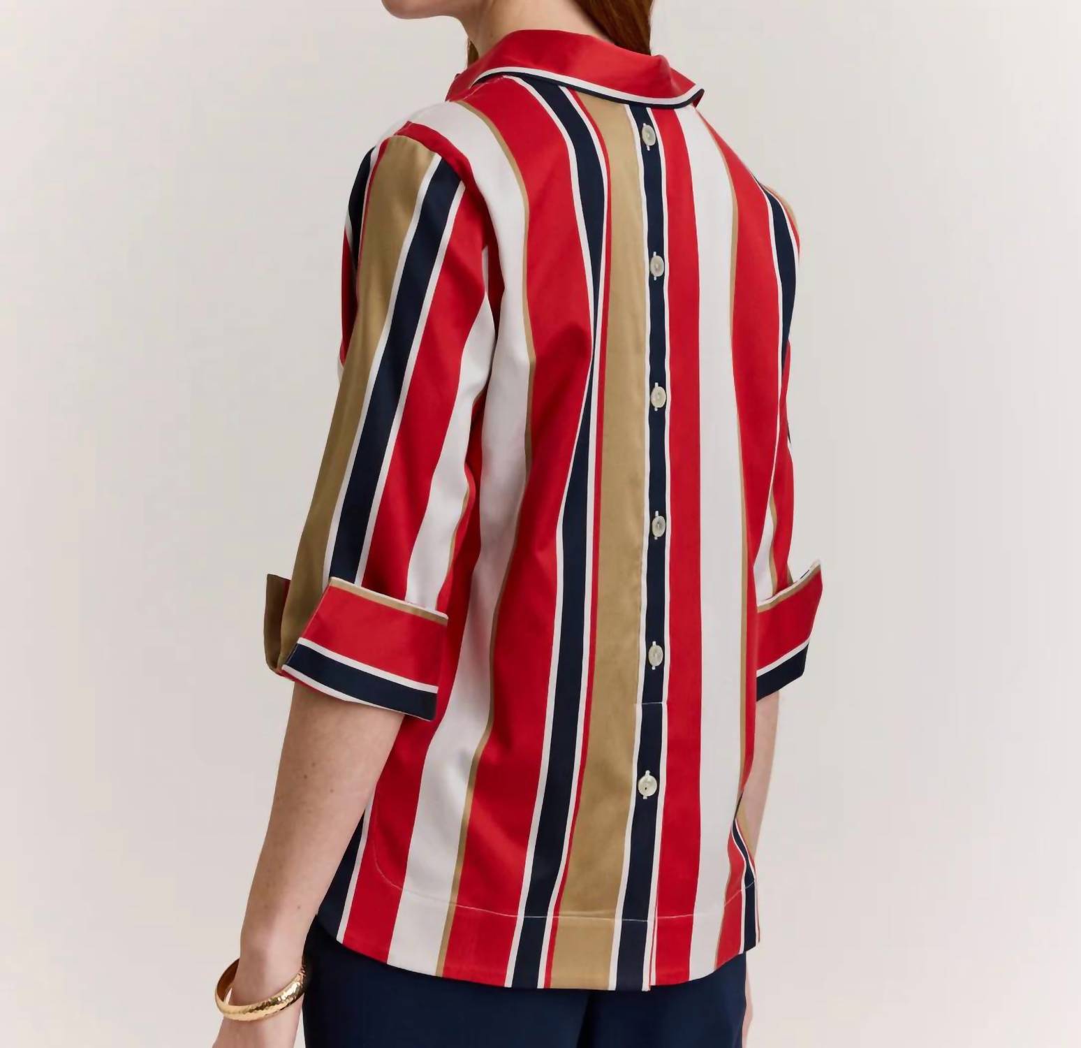 Hinson Wu - Aileen 3/4 Sleeve Blouse