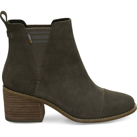 Toms - Women's Esme Suede Chealsea Boot