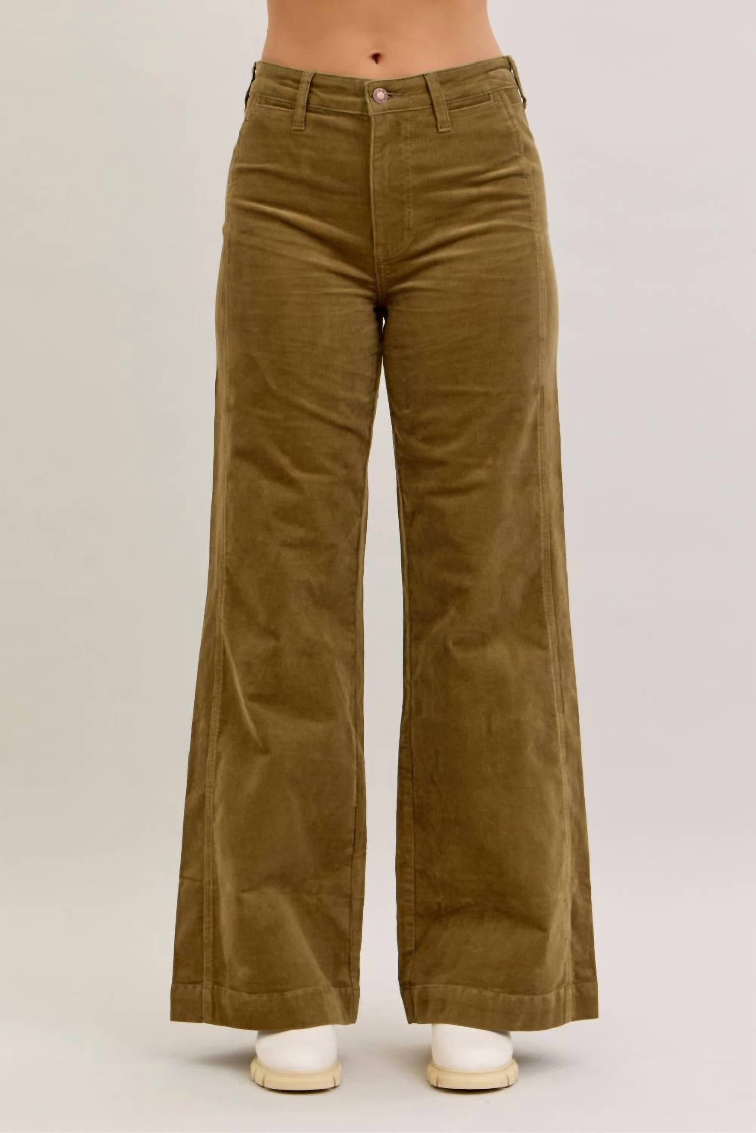 Judy Blue - High Waisted Retro Wide Leg Pant