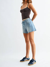 Golden - Clancy Mid Rise Stretch Shorts