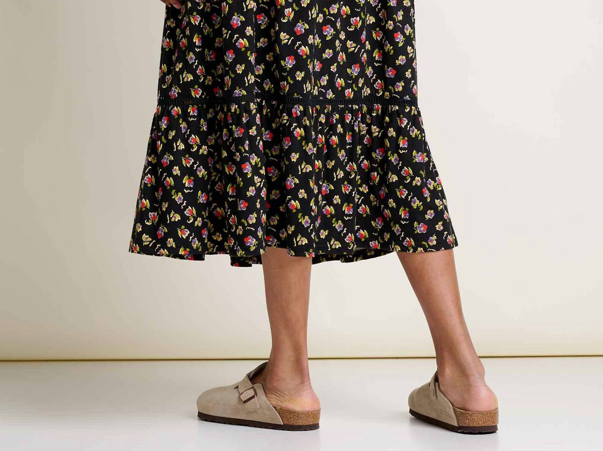 Toad&Co - Marigold Tiered Midi Skirt