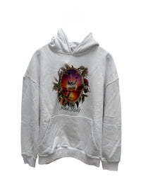 Benmoyal - Women's Dolphin Print Crop Long Sleeve Hoodie