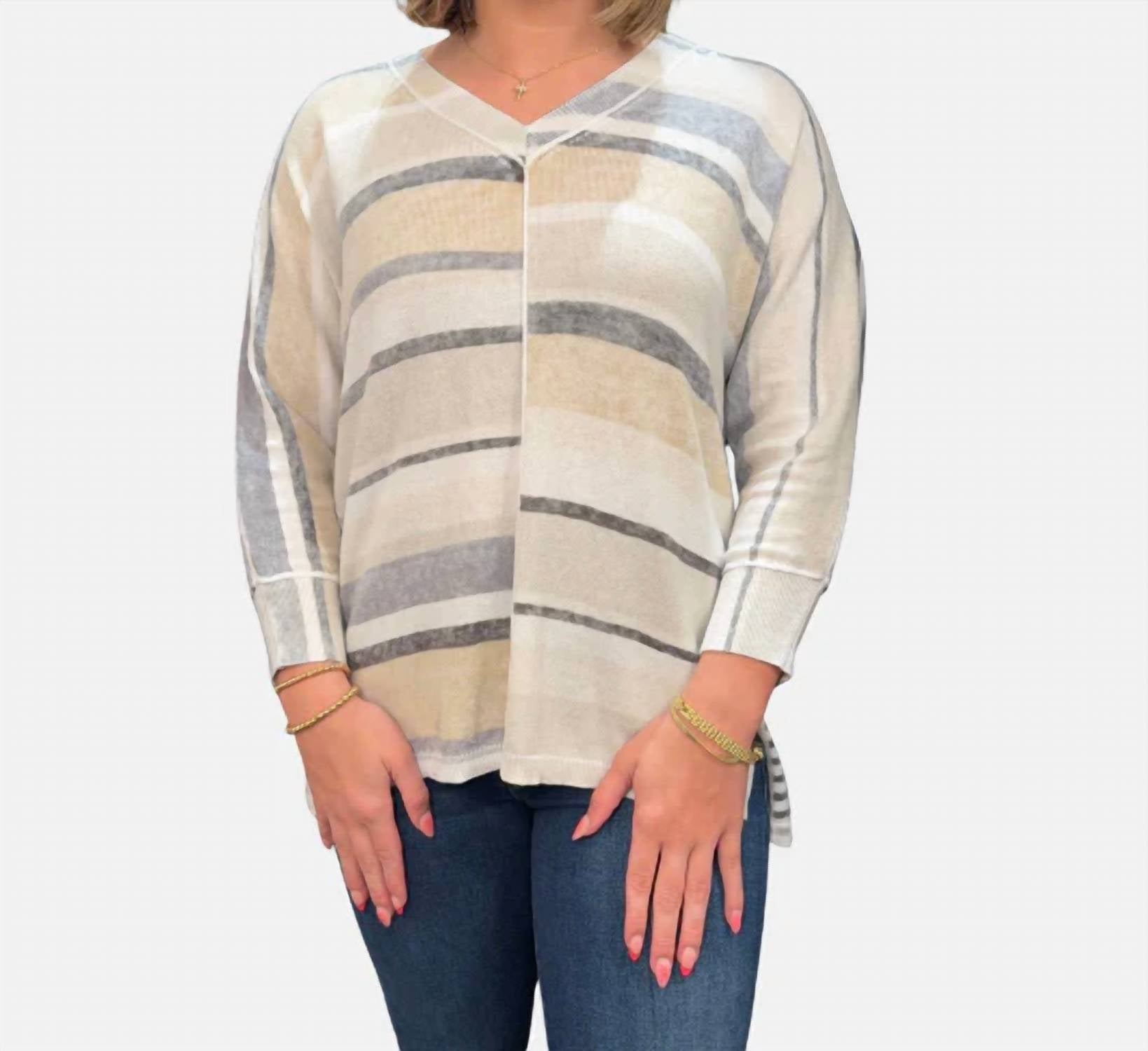 Elliott Lauren - Stripe Knit Top
