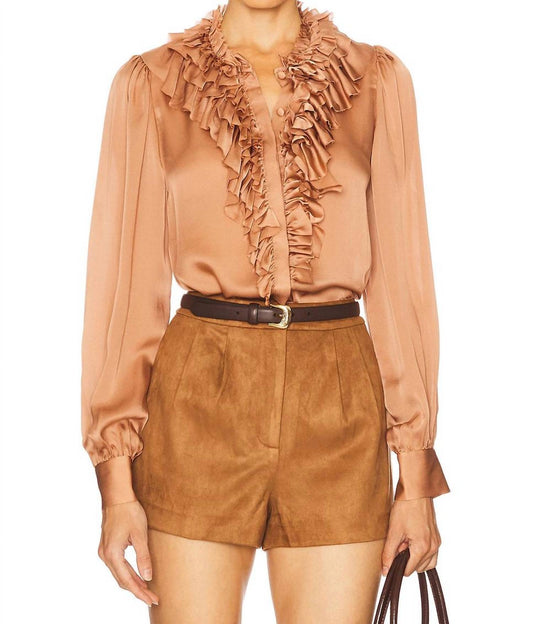 Ulla Johnson - Women's Rouen Silk Long Sleeve Blouse