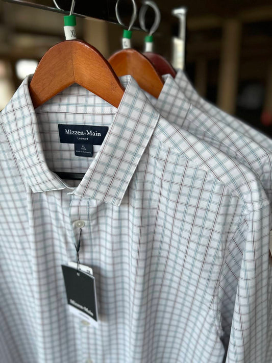 Mizzen + Main - Men's Leeward Long Sleeve Dress Shirt