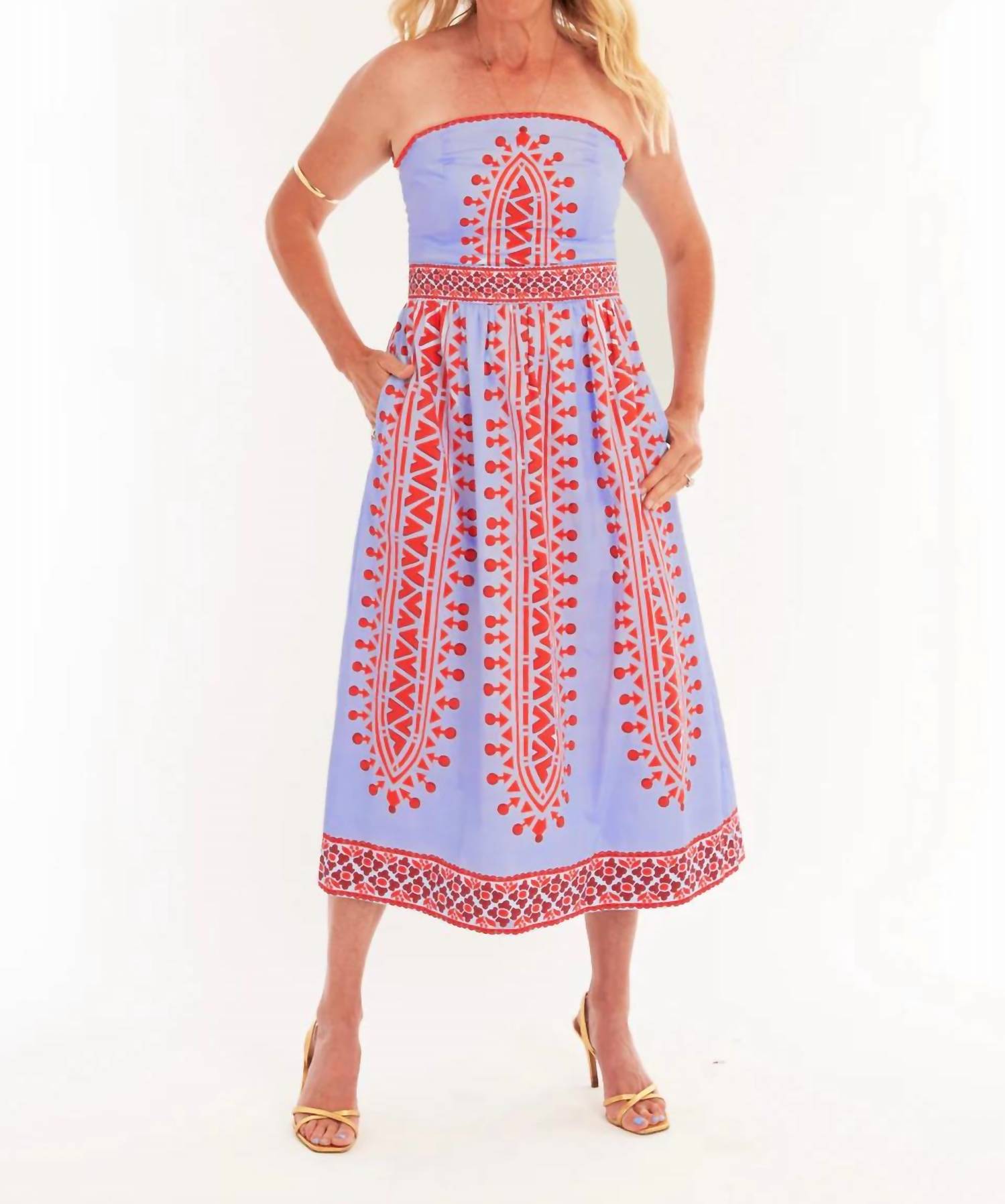 CK BRADLEY Spence Dress in americana - women's dress