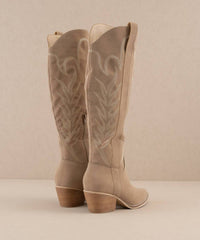 Oasis Society - Women's Samara Embroidered Western Tall Boot
