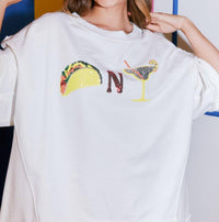 Fantastic Fawn - Taco N Margs French Terry Tee