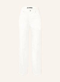 Jil Sander High Rise Flared Jeans in porcelain - women's jeans - view 4