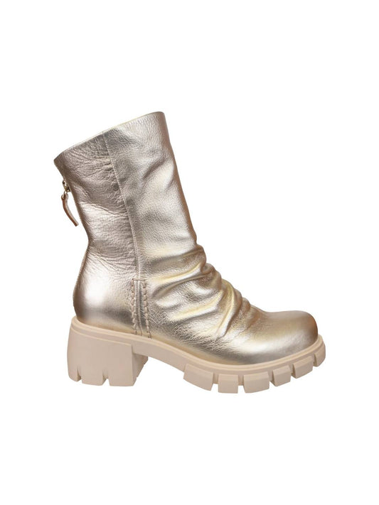 Naked Feet - Women's Protocol Heeled Mid Shaft Boots